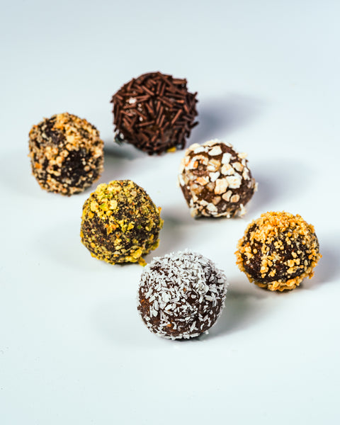 New Date Energy Balls: Coffee and Protein!