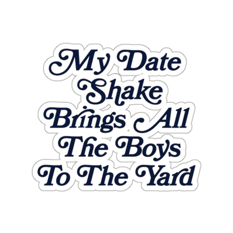 My Date Shake Sticker