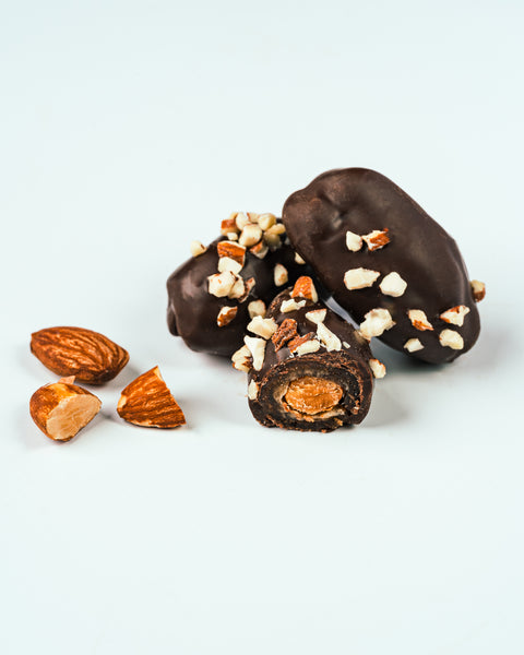 One Bite | Almond Chocolate Dates