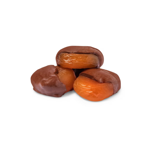 Chocolate Dipped Dried Apricots