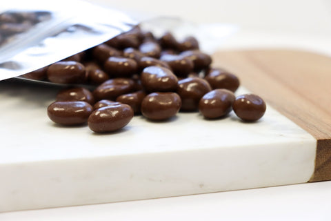 Dark Chocolate Covered Raisins - Palm Bites® - Chocolate Nuts -