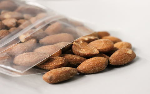 Almonds - Salted & Roasted - Palm Bites® - Roasted Nuts -