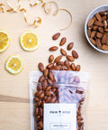 Lemon Almonds - Salted & Roasted - Palm Bites® - Roasted Nuts - Large (400g)