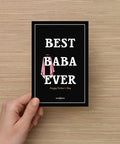 Greeting Cards - Palm Bites® - Greeting & Note Cards - Best Baba Ever