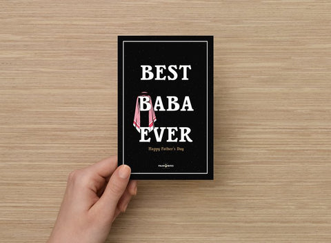 Greeting Cards - Palm Bites® - Greeting & Note Cards - Best Baba Ever