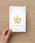 Greeting Cards - Palm Bites® - Greeting & Note Cards - I Love You