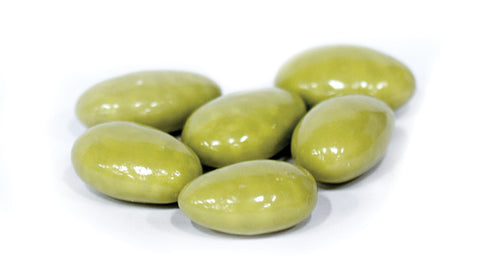Natural Matcha Green Tea Almonds - Palm Bites® - Chocolate Nuts -