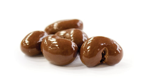 Milk Chocolate Covered Cashews - Palm Bites® - Chocolate Nuts -